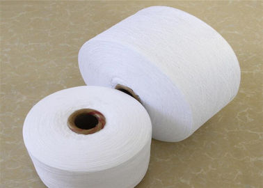 Κίνα Υγιές μαλακό άσπρο φυσικό καθαρό νήμα βαμβακιού 10S για τις μαλακές πετσέτες προσώπου πλέγματος προμηθευτής
