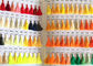 Χρωματισμένος αναμίξτε τα νήματα από πολυεστέρες DTY 75D/36F ΑΥΤΌΣ SIM NIM για τις πλεκτές κάλτσες προμηθευτής
