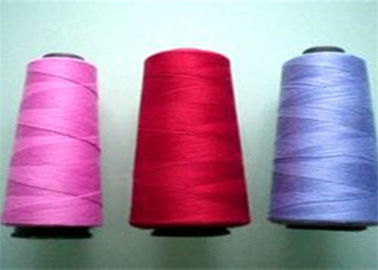 Κίνα Βαμμένο ζωηρόχρωμο νήμα 40/2, νήμα ράβοντας νημάτων πολυεστέρα 100% πολυεστέρα για τη ράβοντας μηχανή προμηθευτής