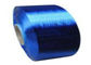 Μπλε 100D/72F AA χρώματος πλήρης θαμπός δαχτυλίδι βαθμός νημάτων από πολυεστέρες υψηλής αντοχής προμηθευτής